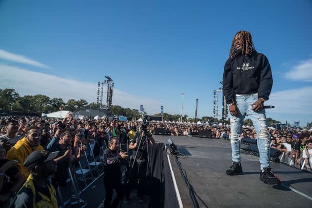 PHOTO: Fetty Wap performs during the Rolling Loud music festival in New York, Oct. 12, 2019. (Steven Ferdman/Getty Images, FILE)