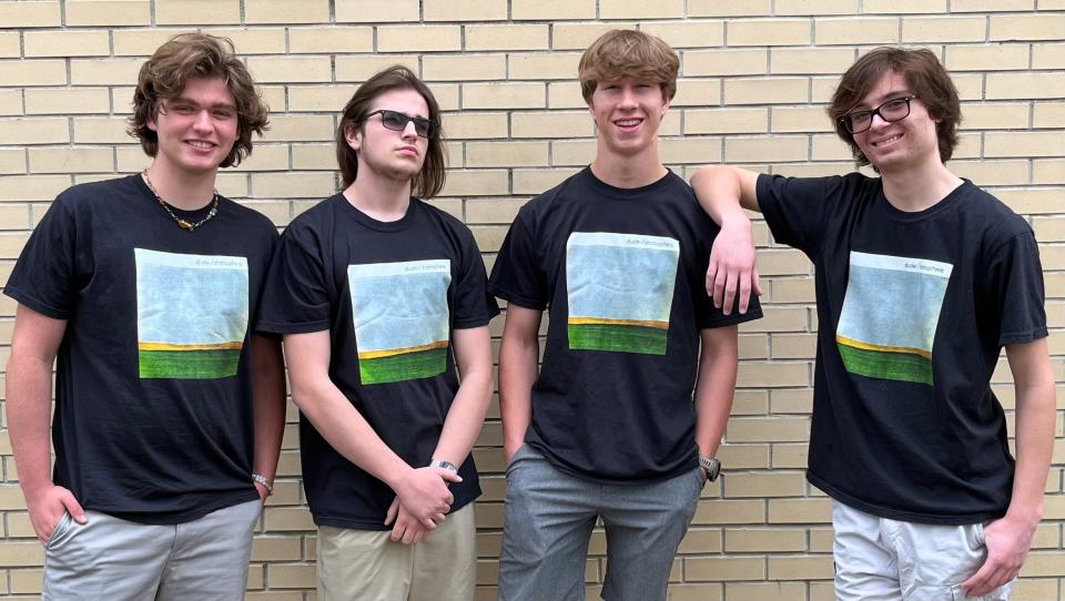 Teofil Rapach, Ethan Harrison, Ethan Jacobson and Tyler Hendrickson, Point Pleasant Borough High School, Grade 11. Teacher: Mona Soliman