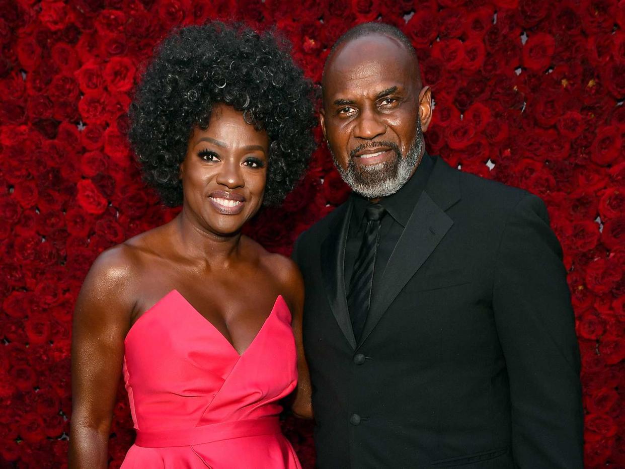 Viola Davis and Julius Tennon attend Tyler Perry Studios grand opening gala at Tyler Perry Studios on October 05, 2019 in Atlanta, Georgia