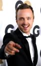 <p>Aaron Paul isn't one to let his hair get too long, so anytime he strays from his super-short buzzcut, something feels off. </p>