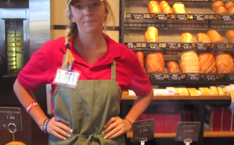 panera bread worker