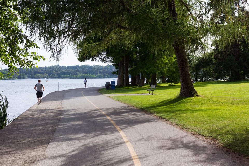 Green Lake in Seattle, Washington