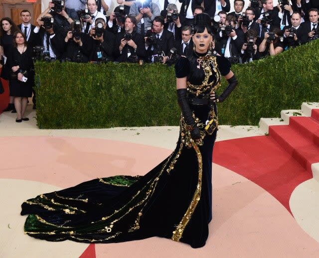 Katy Perry at the 2016 Met Gala