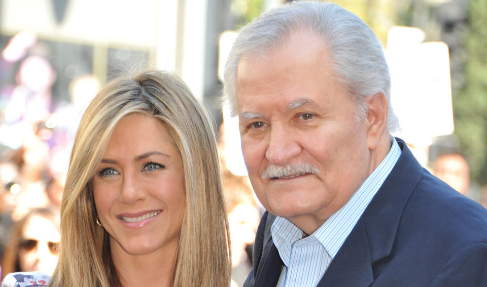 Jennifer Aniston, John Aniston (Frank Trapper / Corbis via Getty Images)