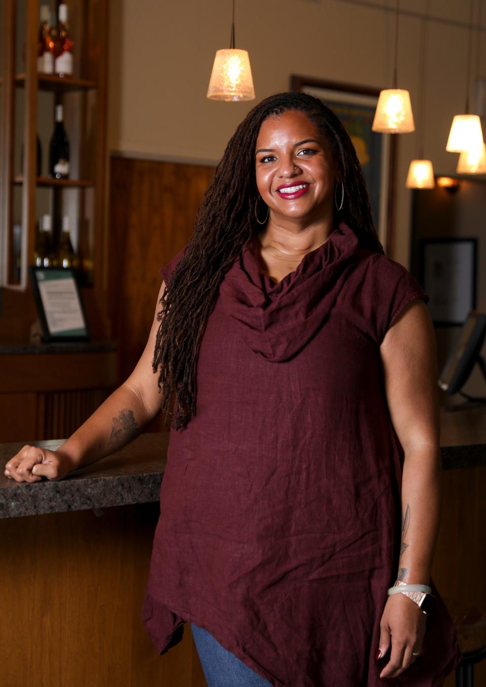 Tiquette Bramlett founded Our Legacy Harvested which champions diversity in the wine industry and provides paid internships to the BIPOC community.