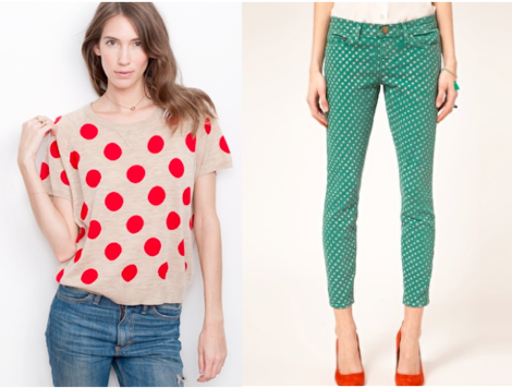 8 ways to wear dots and stripes this spring