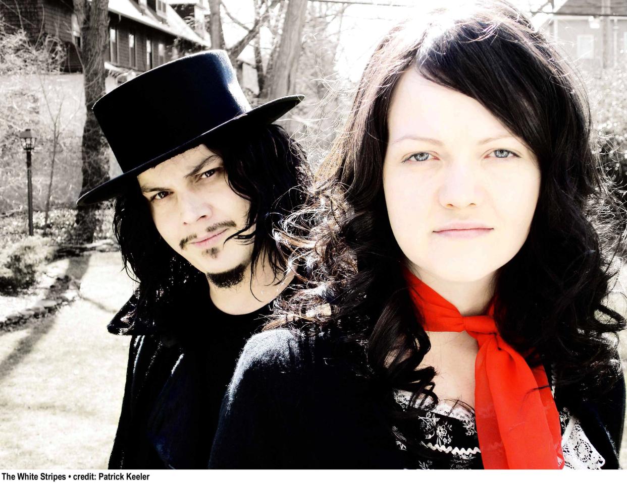 The White Stripes members Jack White and Meg White photographed on June 5, 2005.