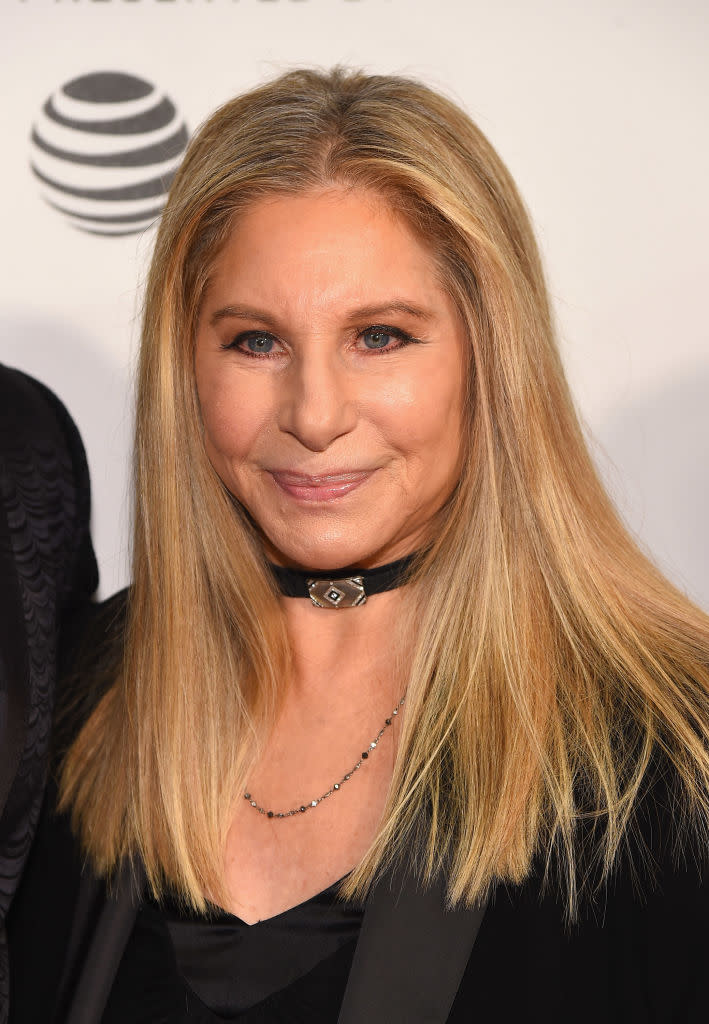 <p>With her glossy hair, clear skin and classic wardrobe, Streisand remains as vibrant as ever. <i>(Getty Images)<br><br></i> </p>