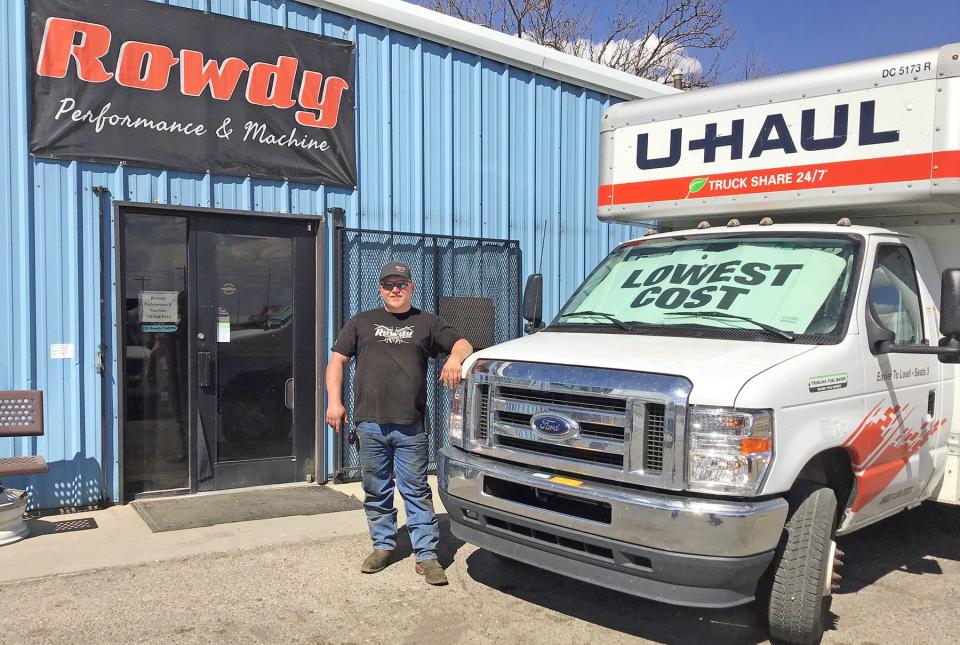 Rowdy Performance and Machine owner David Winegardner has added U-Haul rental services to his business at 1901 W. 18th St. in Pueblo.