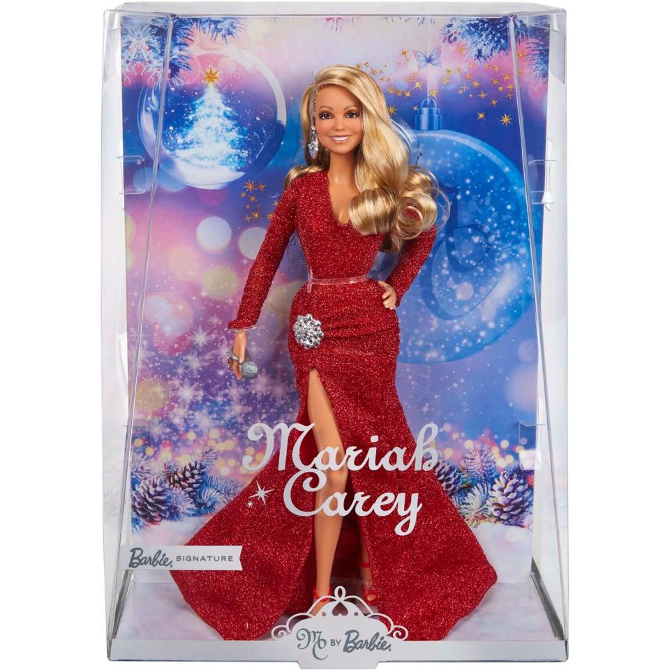 Can't catch Mariah Carey in person during her "Merry Christmas One and All" tour, can purchase the Mariah Carey Christmas Barbie doll. Th dolls is now available on Mattel's website.