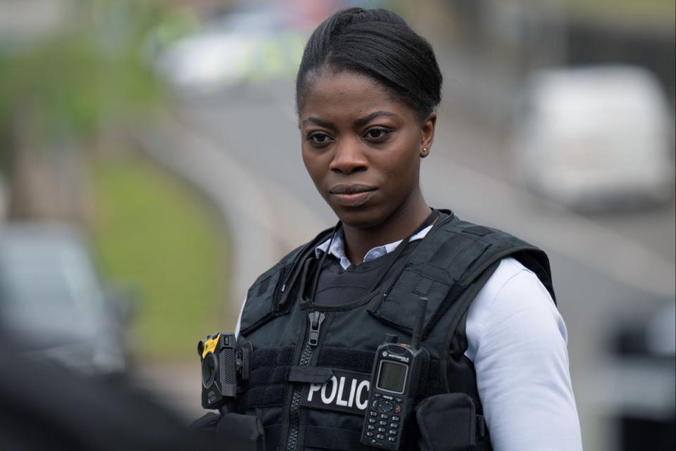 Olivia Nakintu as DC Esther Okoye in Better (BBC/Sister Pictures/Vishal Sharma)