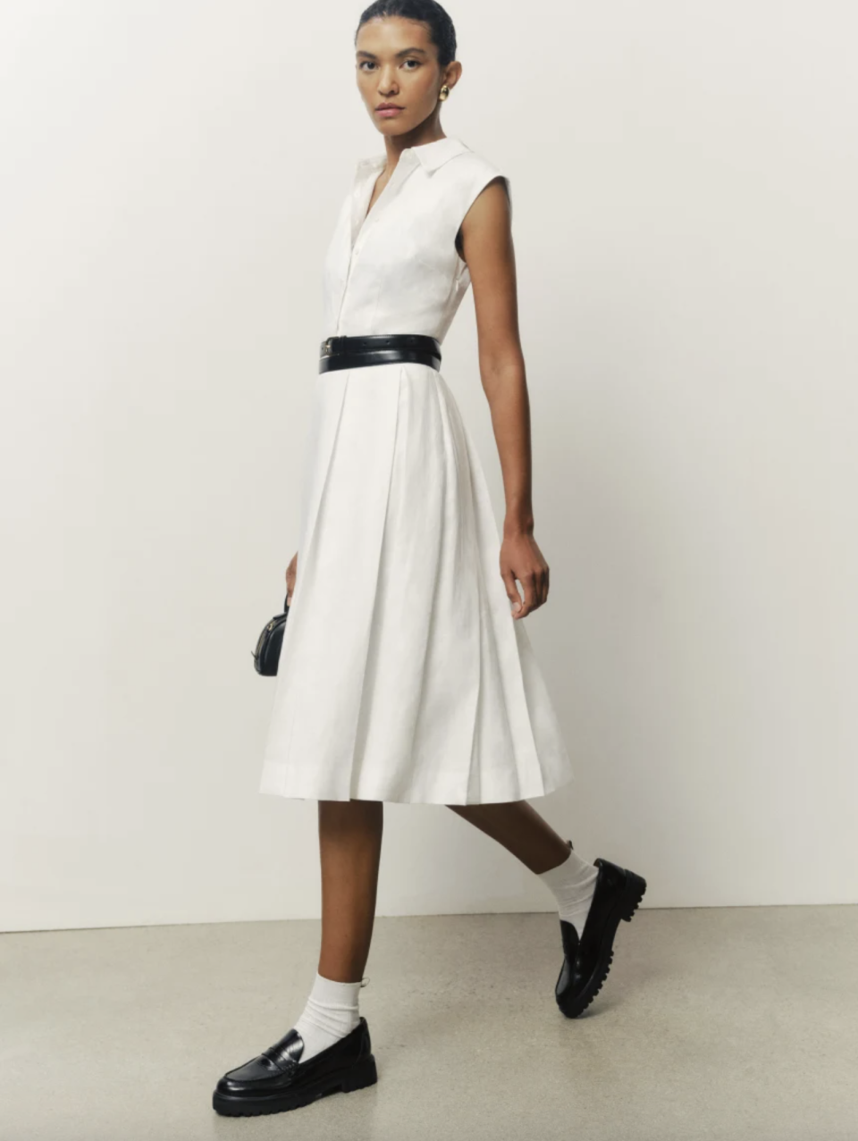 Prim Linen Dress (Photo via Reformation)