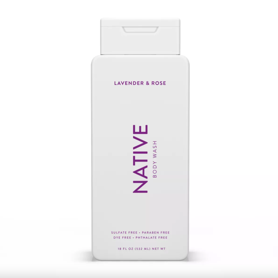 <p><a href="https://go.redirectingat.com?id=74968X1596630&url=https%3A%2F%2Fwww.nativecos.com%2Fproducts%2Fbody-wash-lavender-rose&sref=https%3A%2F%2Fwww.harpersbazaar.com%2Fbeauty%2Fskin-care%2Fg60149770%2Fbest-body-wash-for-women%2F" rel="nofollow noopener" target="_blank" data-ylk="slk:Shop Now;elm:context_link;itc:0;sec:content-canvas" class="link ">Shop Now</a></p><p>Body Wash</p><p>nativecos.com</p><p>$10.00</p>