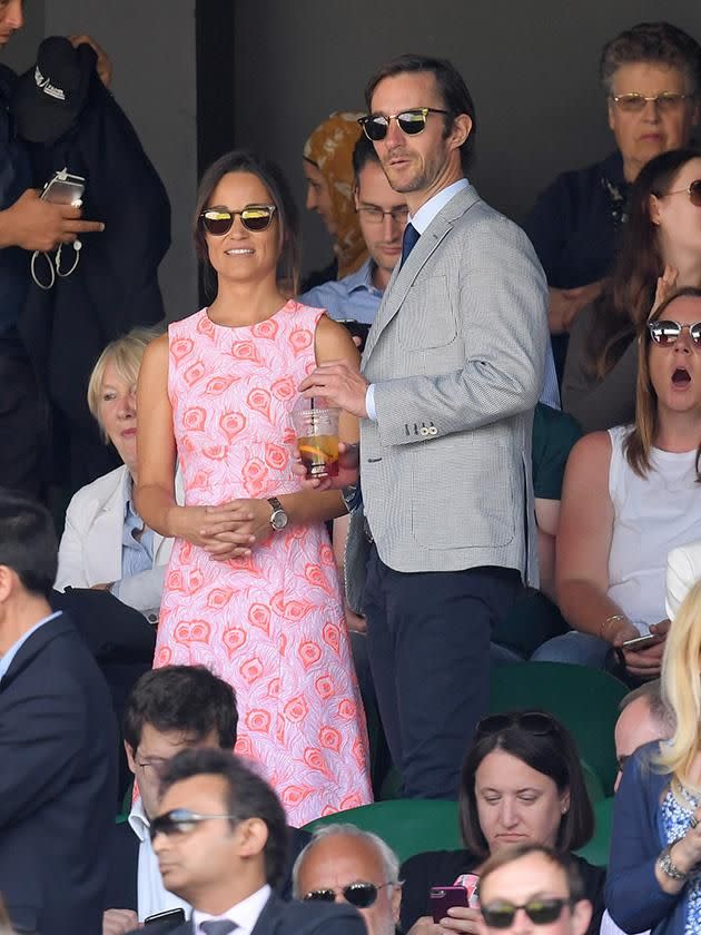 Pippa with fiance James Matthews. Photo: Getty Images.