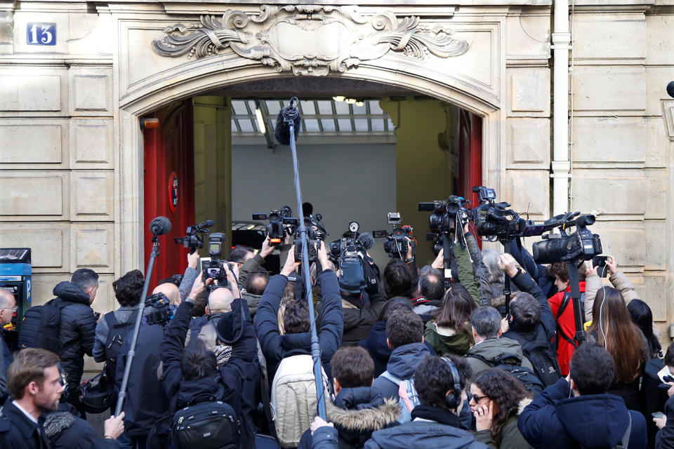 Media coverage in Paris