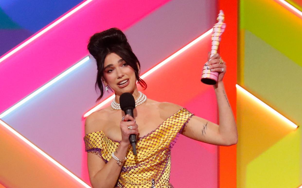 Bei den Brit Awards mauserte sich Dua Lipa zur Siegerin des Abends. (Bild: JMEnternational for BRIT Awards/Getty Images)