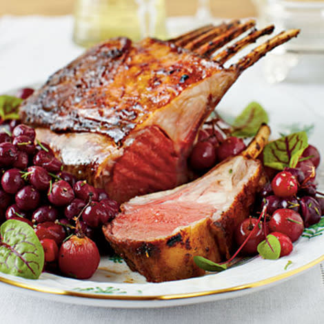 Honey-Curry Glazed Lamb