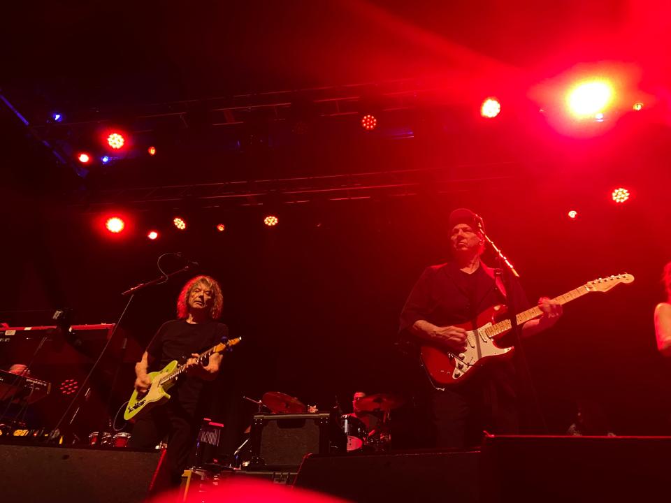 Jerry Harrison and Adrian Belew at the Roxian Theatre.