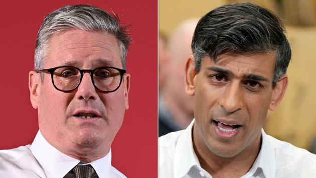 Keir Starmer and Rishi Sunak