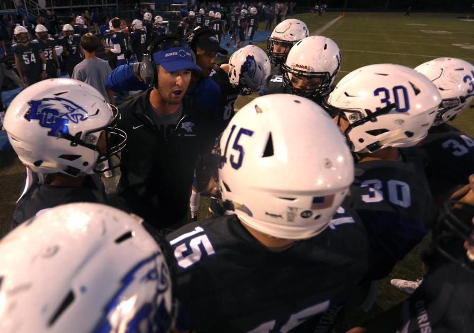 Ethan Atchley coached Lexington Christian to a 48-16 record over five seasons before leaving for Bullitt East. He’s returning to Lexington to become the head coach at Lafayette.