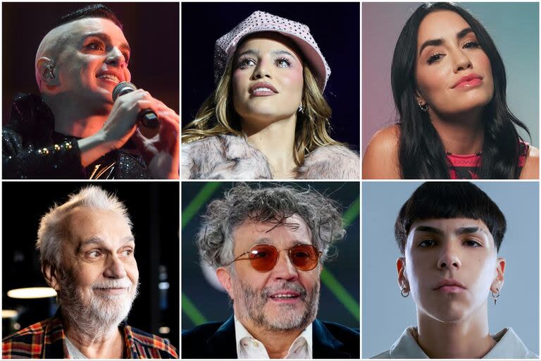 Nominados a Disco del año de lso Gardel, que se anuncian ahora
Miranda!
Emilia
Lali
David Lebón
Fito Páez
Milo J