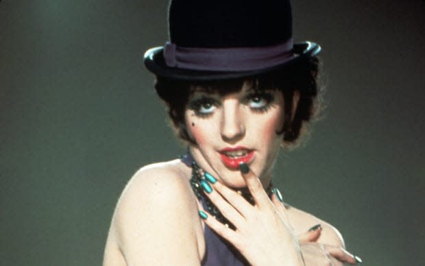 <strong>Liza Minnelli</strong> won the Oscar for Best Actress for her performance in director <strong>Bob Fosse</strong>’s dazzling adaptation of the Broadway musical about a promiscuous nightclub singer in decadent Berlin, set against the approaching fascism of Hitler’s Nazi regime.<p>NAP/Entertainment Pictures/ZUMAPRESS.com</p>