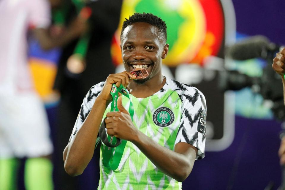 Ahmed Musa captains Nigeria at this year's tournament (REUTERS)