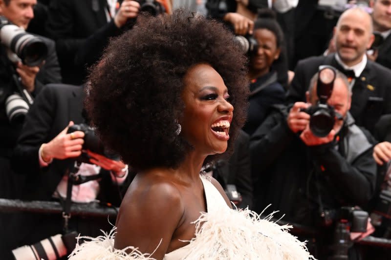 Viola Davis attends the Cannes Film Festival premiere of "Strange Way of Life" in May. File Photo by Rune Hellestad/UPI