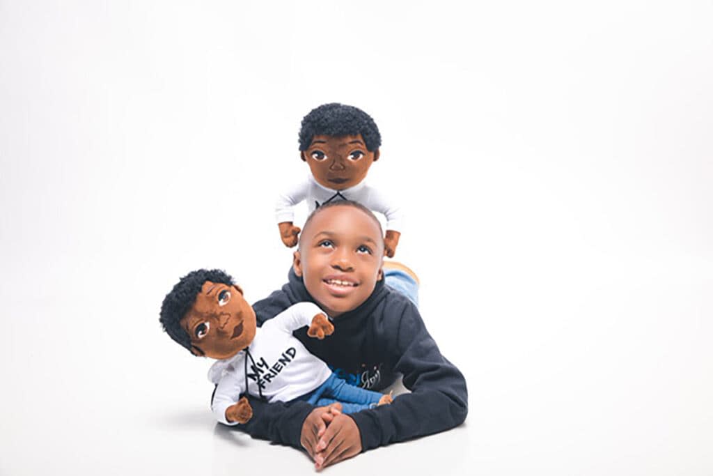 Mom and 9-Year-Old Son Launch ‘Our Brown Boy Joy’ Doll Line Honoring Black Youth Who’ve Died. (Photo Credit: Ryan Harris Imagery)