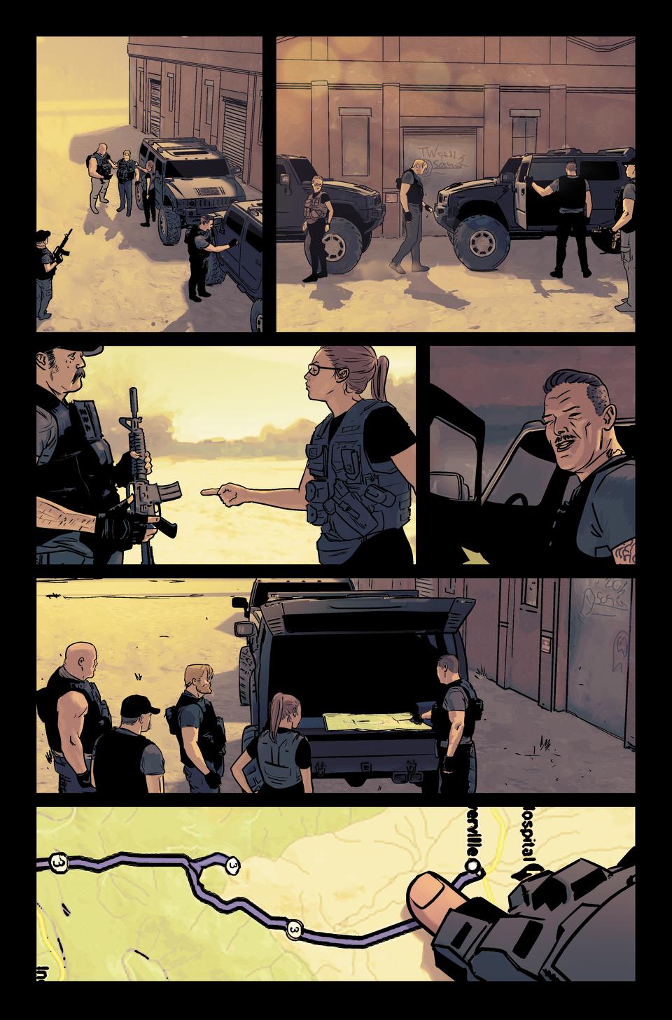 Pages from Sins of the Salton Sea #1.