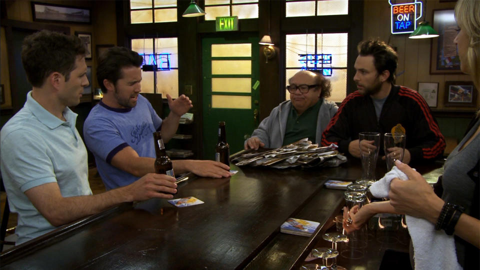 Frank and Charlie with sewer mail in It's Always Sunny In Philadelphia