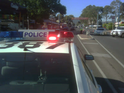 <p>The crash scene at Unley Park. Photo: Andrew Foote, 7News</p>