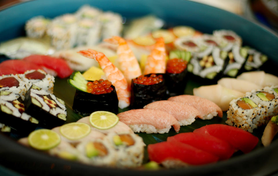 Hapa Sushi Grill & Sake Bar recomienda los platillos con marihuana. (Getty Images/AFP/Archivo)