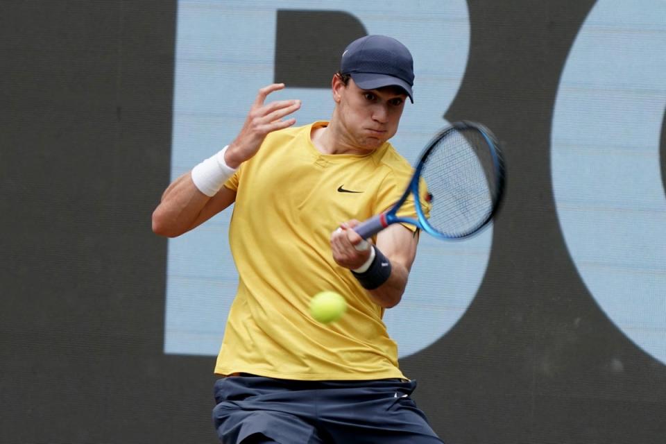 Andy Murray practiced with Carlos Alcaraz on Monday (Getty Images)