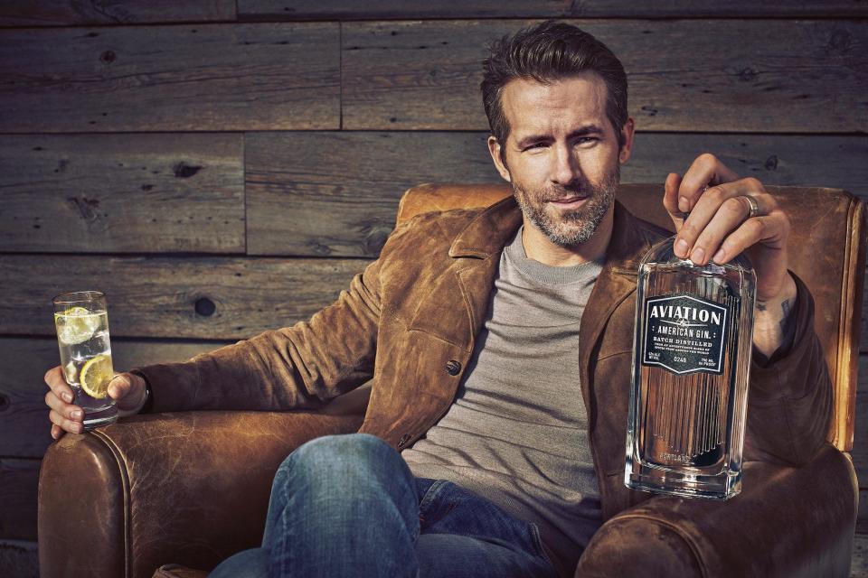 Ryan Reynolds aviation gin