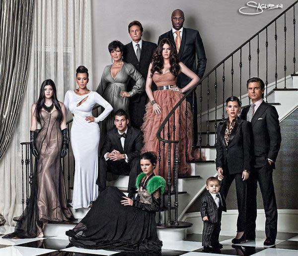 The Kardashians release their advent xmas card