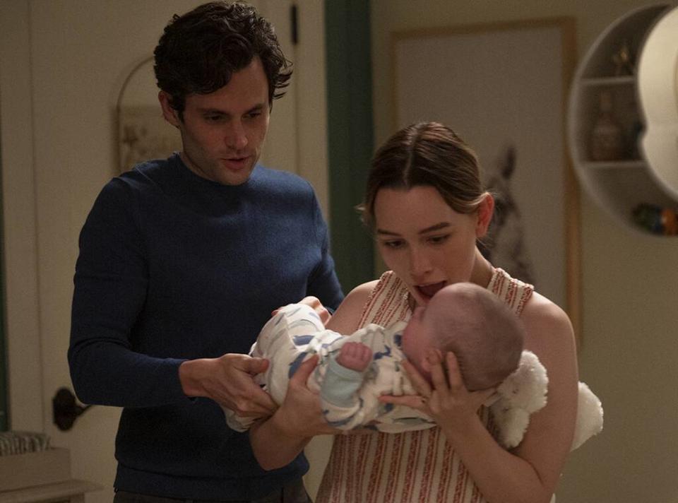 YOU, Season 3, Netflix, PENN BADGLEY, VICTORIA PEDRETTI 