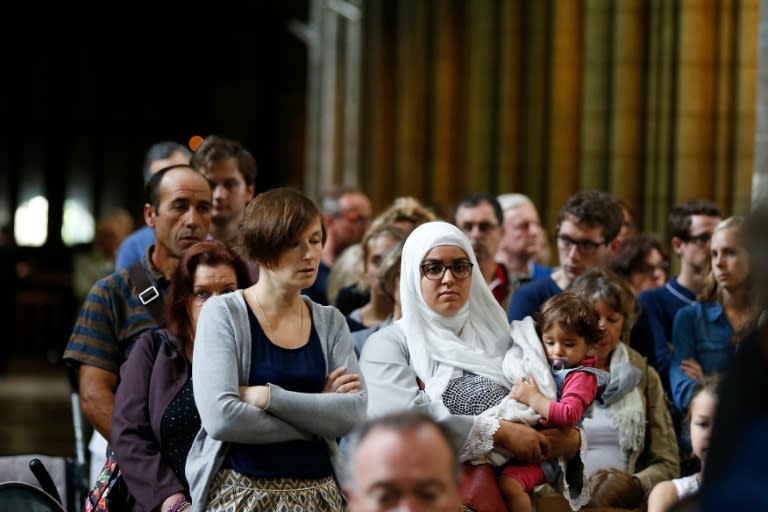 Muslims across France were invited to participate in Catholic ceremonies on July 31, 2016 following the murder of a priest by jihadists