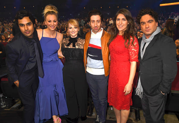“The Big Bang Theory” cast couldn’t look more adorable after celebrating some exciting news last night