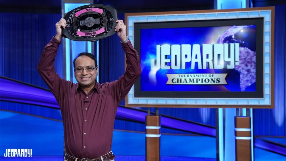 Yogesh Raut of Vancouver, Washington became this year’s winner of Jeopardy's Tournament of Champions