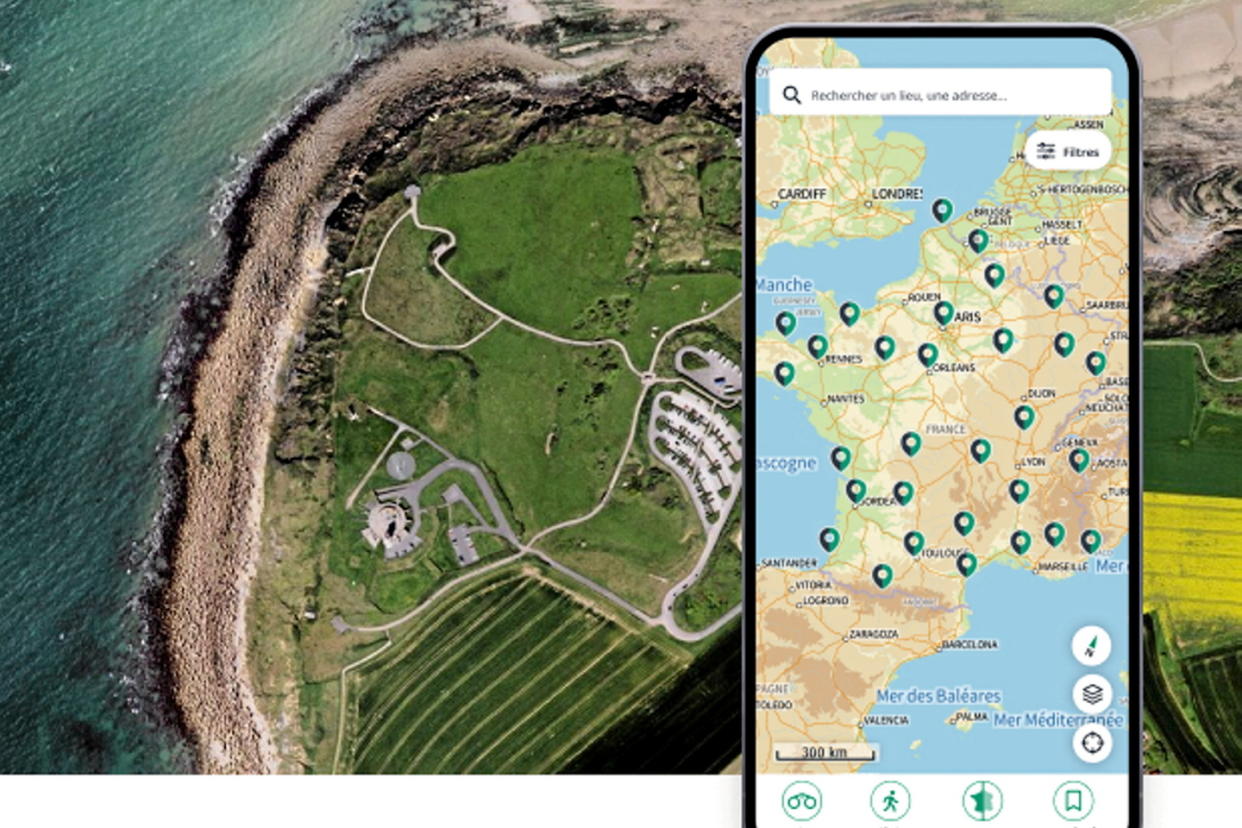 L'IGN lance sa propre application de cartes.  - Credit:IGN