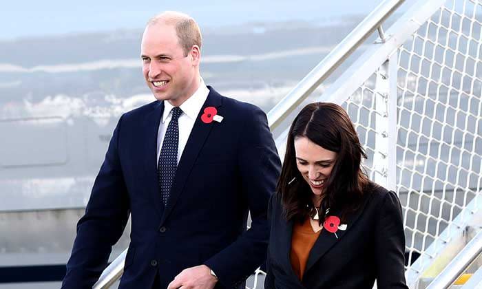 prince william jacinda ardern