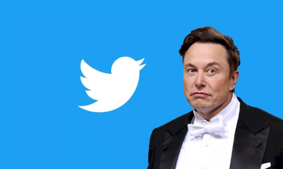 美國媒體27日報導，全球首富馬斯克(Elon Musk)完成社群媒體推特(Twitter Inc)收購案。(合成圖)