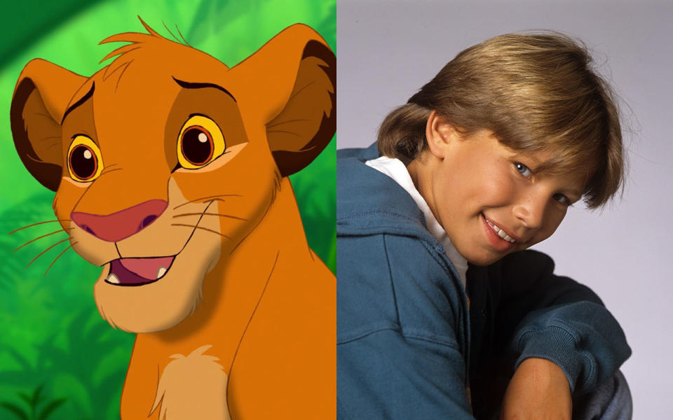 Jonathan Taylor Thomas – Young Simba in 'The Lion King' (1994) - Credit: Disney/Getty