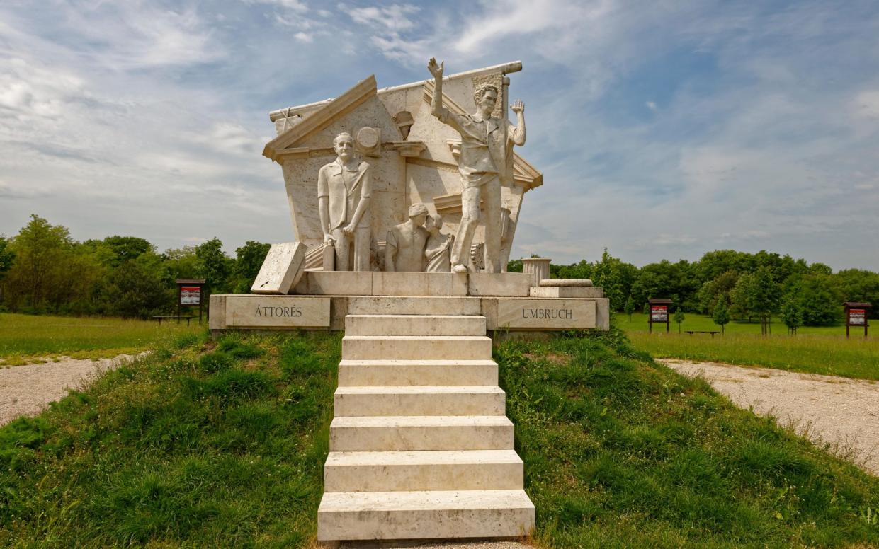 Monument to the Pan-European Picnic at St. Margarethen, Burgenland