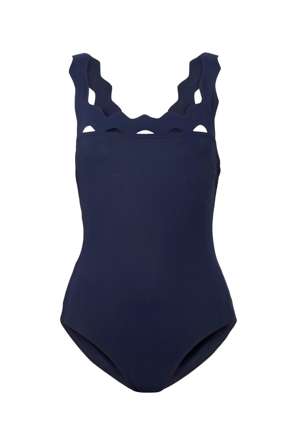 Havana Scalloped Swimsuit