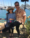 <p>My momma came to party on the barge and she had some choice words with my TV boyfriend @wgreenbe. — @allymaki #Wrecked </p>