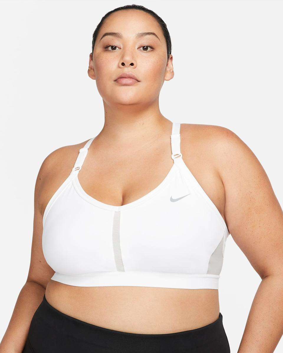 <p><a href="https://go.redirectingat.com?id=74968X1596630&url=https%3A%2F%2Fwww.nike.com%2Ft%2Findy-womens-light-support-padded-v-neck-sports-bra-tcglhV&sref=https%3A%2F%2Fwww.womansday.com%2Fstyle%2Fg46366417%2Fbest-sports-bras-for-large-breasts%2F" rel="nofollow noopener" target="_blank" data-ylk="slk:Shop Now;elm:context_link;itc:0;sec:content-canvas" class="link ">Shop Now</a></p><p>Women's Indy Light-Support Padded V-Neck Sports Bra</p><p>nike.com</p><p>$38.00</p><span class="copyright">Nike</span>