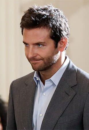 Actor Bradley Cooper arrives in the East Room of the White House to attend the Mental Health Conference on Monday. (Win McNamee/Getty Images)