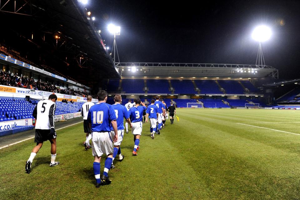 The entrance of the cave is the size of a small football pitch. Pictured is Portman Road, home of Ipswich Town FC. Stock image. (PA)